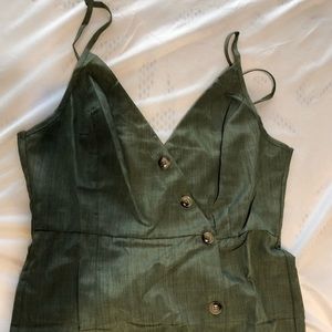 NWT green summer dress